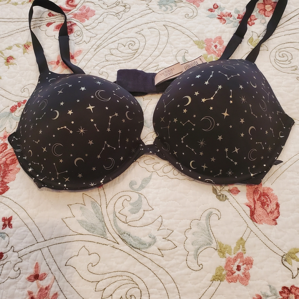 Victoria's Secret Celestial Black Bra